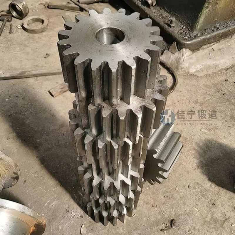 模具钢齿轮/齿轮锻件/齿轮箱锻件厂家推荐锦正锻造